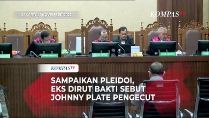 [FULL] Sidang Pleidoi, Eks Dirut Bakti Sebut Johnny G Plate Pengecut