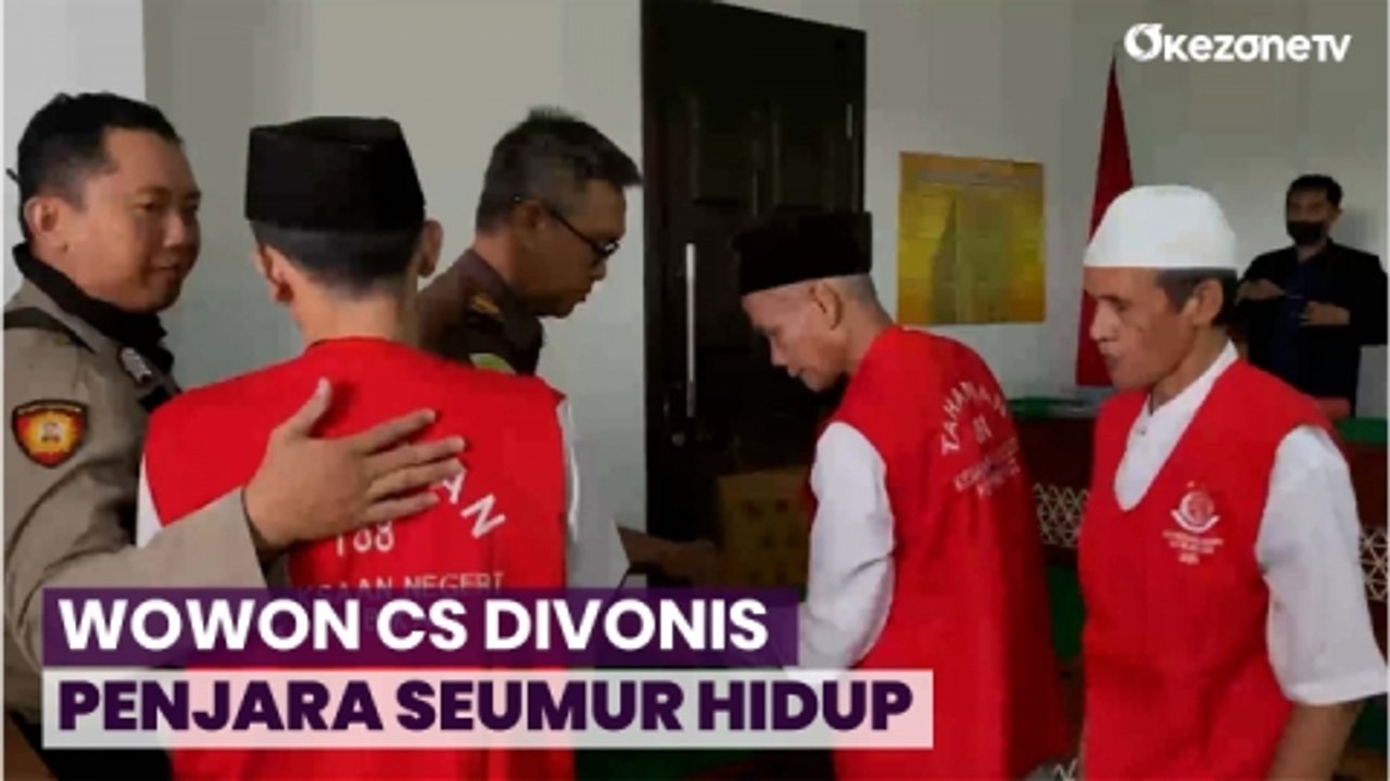Wowon Cs 'Serial Killer' Divonis Penjara Seumur Hidup - video Dailymotion
