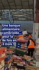 Une banque alimentaire cambriolée… pour la 8e fois en 3 mois !