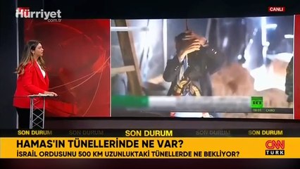Özel izinle görüntülenen Hamas tünelleri, yeniden dünya gündeminde