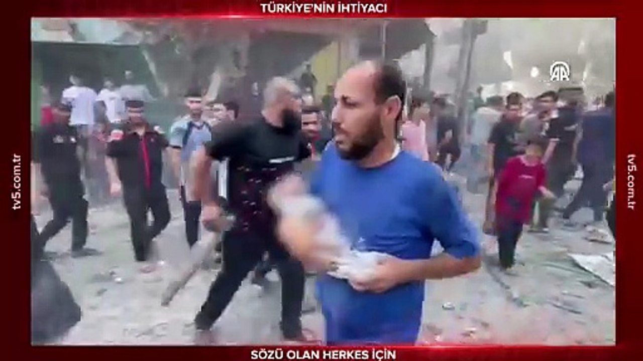 İşgalci İsrail yine Cibaliye Mülteci Kampı'nı bombaladı: Ölü ve yaralılar var!
