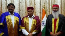 सच्चिदानंद स्वामी को डॉक्टरेट की मानद उपाधि