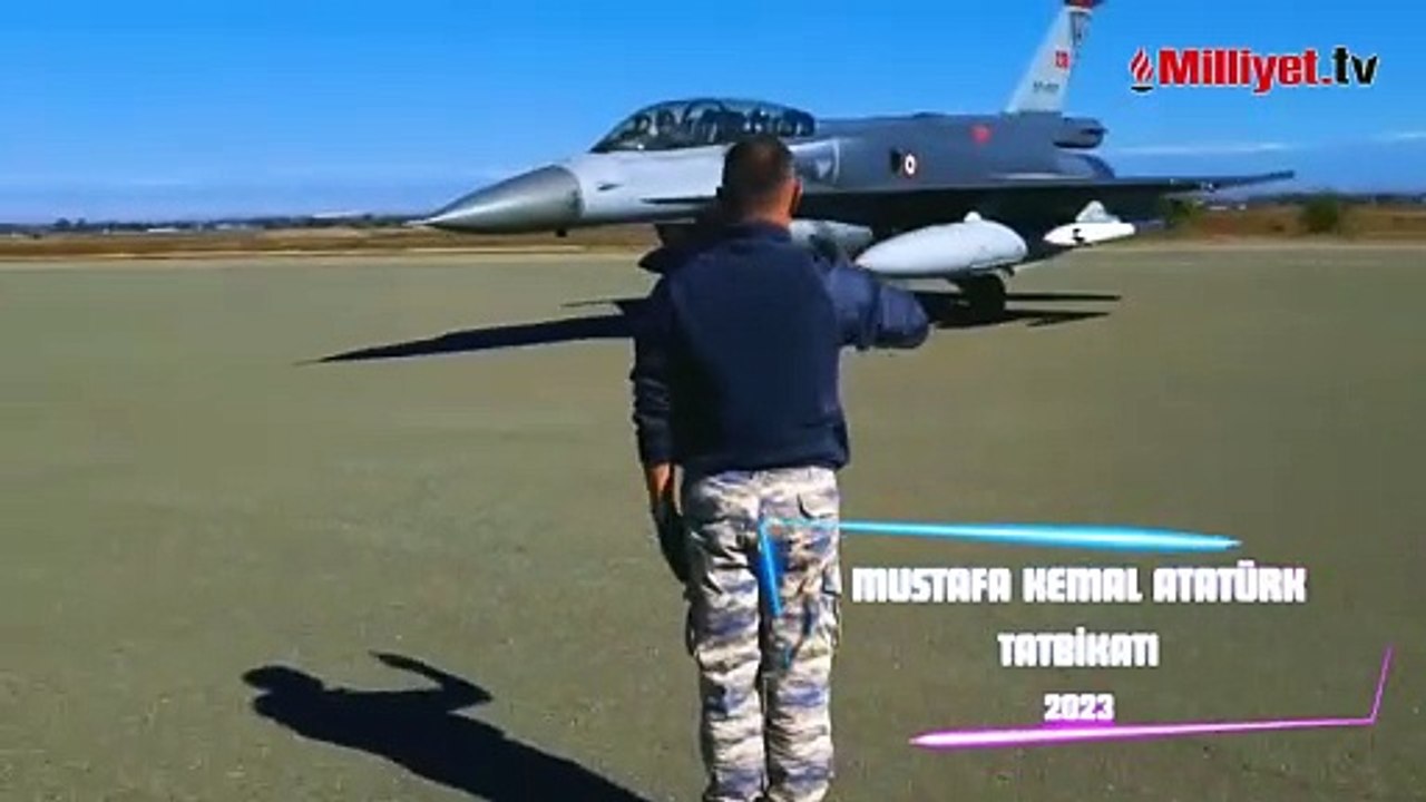 ‘Mustafa Kemal Atatürk Tatbikatı’nın yeni görüntüleri paylaşıldı