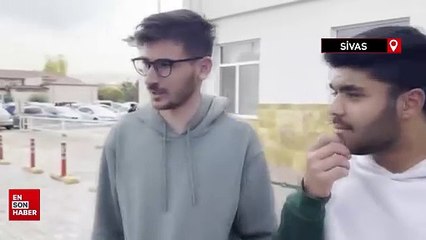 Sivas'taki üniversite öğrencileri zehirlenme şüphesi ile hastaneye kaldırıldı