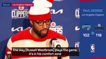Westbrook wasn't comfortable at the Lakers - George