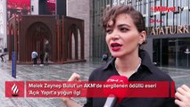 Melek Zeynep Bulut'un AKM'de sergilenen ödüllü eseri 'Açık Yapıt'a yoğun ilgi
