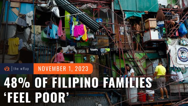 Nearly half of Filipino families feel poor in third quarter of 2023 – SWS