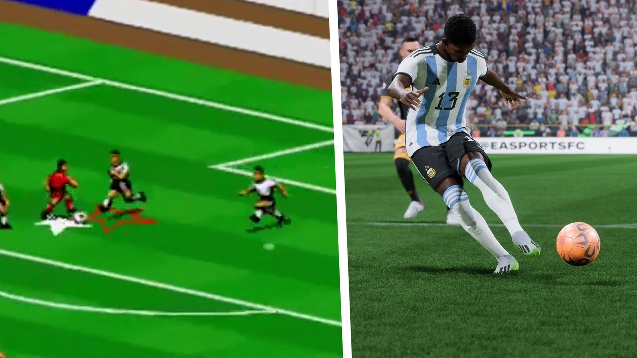 So sah das erste FIFA aus! Rückblick auf die Entwicklung der ...