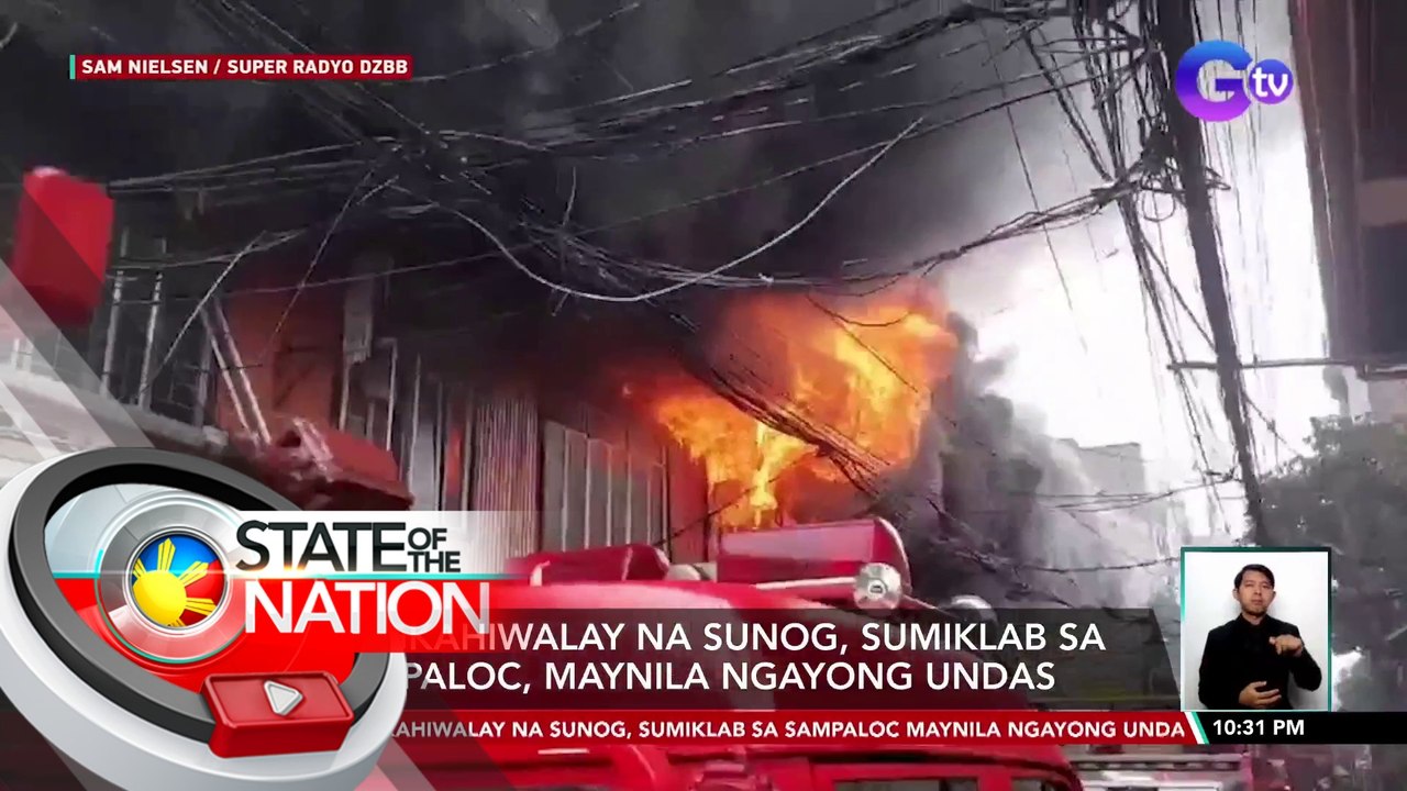 Magkahiwalay na sunog, sumiklab sa Sampaloc, Maynila ngayong Undas | SONA