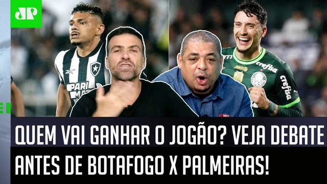 EU DISCORDO! Cara, se o Botafogo PERDER pro Palmeiras hoje... OLHA esse DEBATE antes do JOGAÇO!