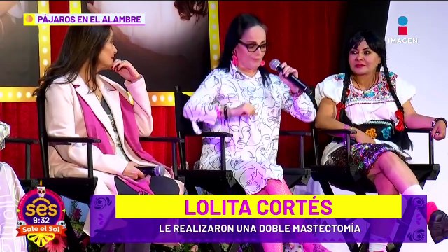 No vivo de mis pechos Lolita Cortés se QUITÓ los pechos al padecer Cáncer de Mama
