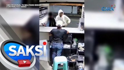 2 suspek sa panghoholdap ng isang coffee stall, arestado | Saksi