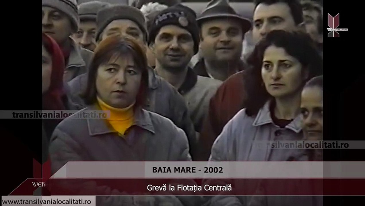 BAIA MARE (2002) - Grevă la Flotația Centrală