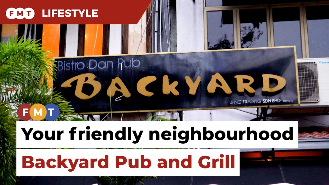 Head to Backyard Pub and Grill for food, fun and camaraderie