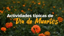 Actividades típicas del día de muertos