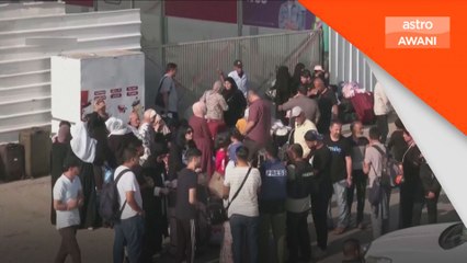 Kumpulan warga asing pertama tinggalkan Gaza melalui lintasan Rafah