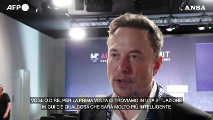 Intelligenza artificiale, Musk: "Grande minaccia, servira' un arbitro terzo"