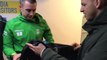 Le beau geste d'Anthony Moris (Union) qui partage un maillot du G-D de Luxembourg avec le gardien de Meux Kenny Paulus