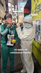 Download Video: Des Chinois utilisent les déguisements d'Halloween pour dénoncer le pouvoir de Pékin