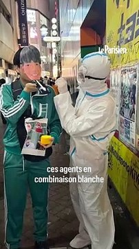 Des Chinois utilisent les déguisements d'Halloween pour dénoncer le pouvoir de Pékin