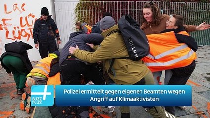 Polizei ermittelt gegen eigenen Beamten wegen Angriff auf Klimaaktivisten