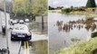 Co Down village swamped by floodwater after canal bursts banks amid Storm Ciarán