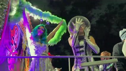 Images du défilé annuel d'Halloween à New York