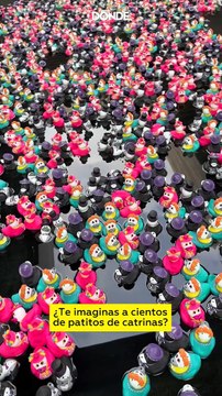 Los Patitos Catrinas invaden este Centro Comercial por Día de Muertos, conoce dónde