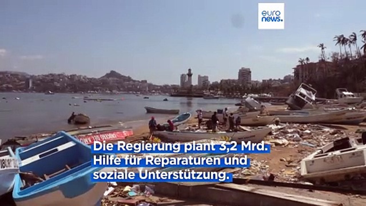 Chaos und Plünderungen nach Otis in Mexiko - Wiederaufbau kostet Milliarden