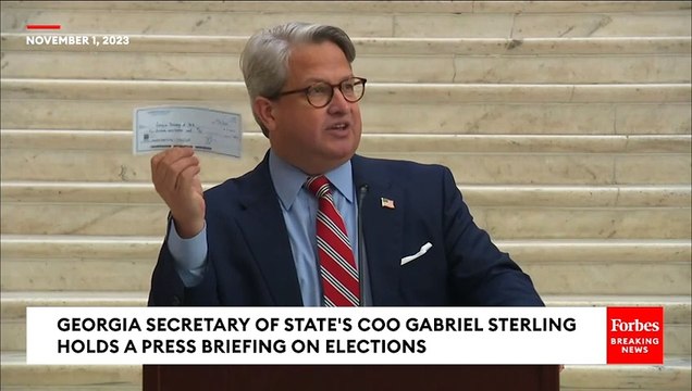 Top Georgia Official Gabriel Sperling Discusses Election Security, Celebrates Check From Sidney Powell Over 2020 Lies