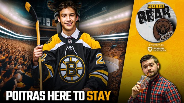 Matt Poitras Is Here to STAY with Bruins w/ Ty Anderson | Poke the Bear