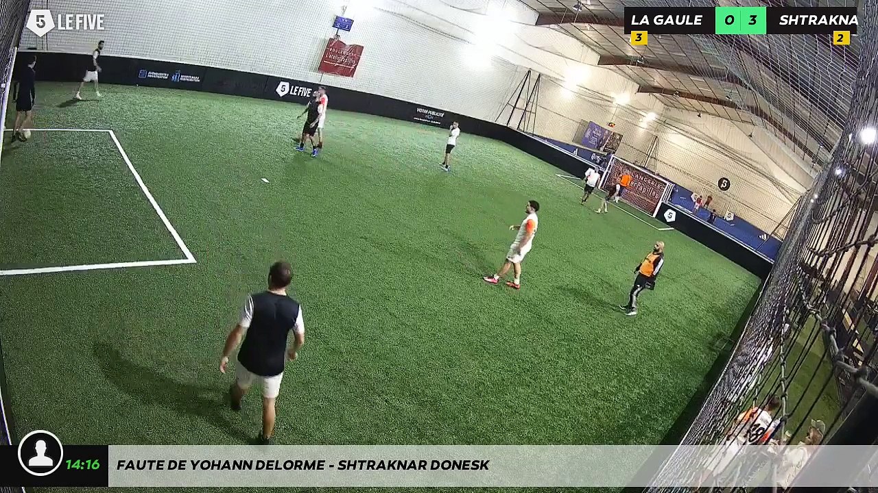 Faute de Yohann DELORME - SHTRAKNAR DONESK