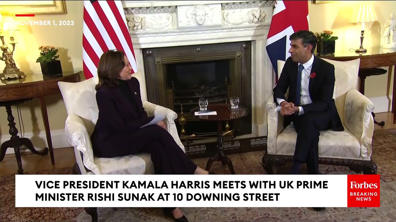 Vice President Kamala Harris Meets With UK Prime Minister Rishi Sunak In London