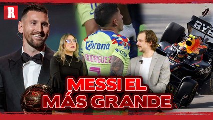 Messi el MÁS GRANDE, Checo NO SE ARREPIENTE y América con CASTIGO | Los Becarios del Deporte