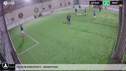 Faute de steeve Paty - JOE BAR TEAM