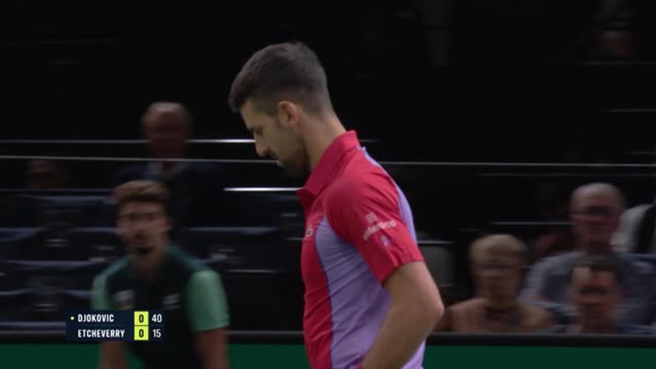Rolex Paris Masters - Djokovic déroule pour son retour