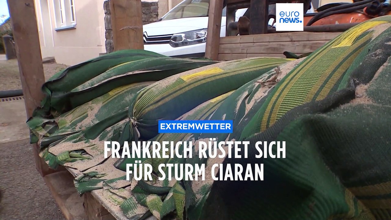 Alarmstufe Rot: Sturmtief Ciaran trifft auf Frankreichs Atlantikküste