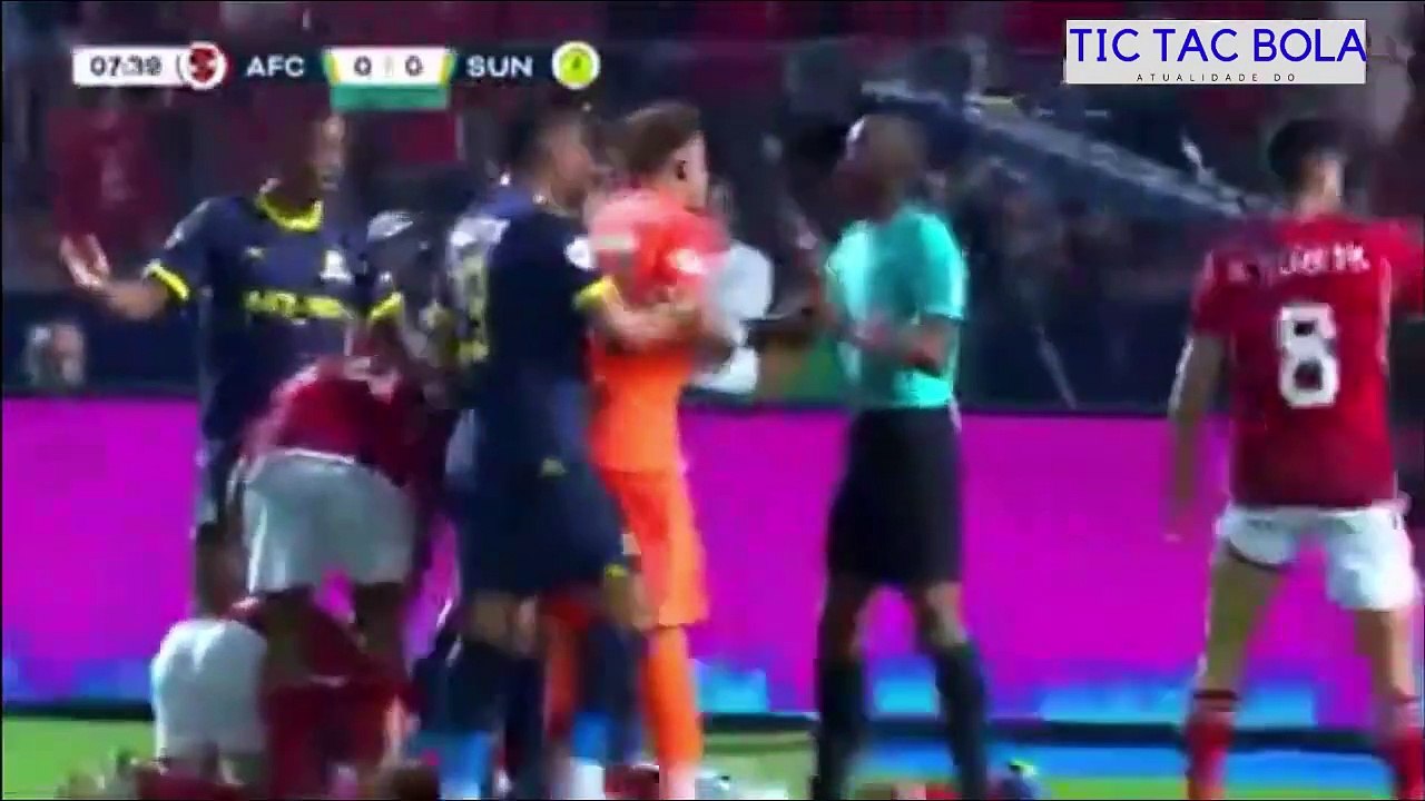 AL AHLY VS MAMELODI SUNDOWNS AGRAGATE (0-1) AFL SEMI FINALS 2LEG 2023