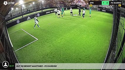 But de Benoît MARTINEZ - FC DARROIS