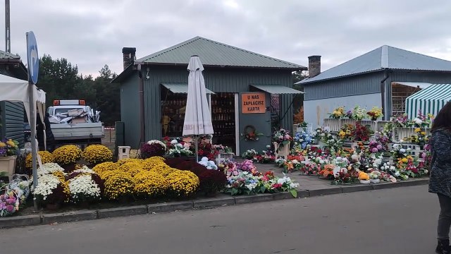 Cmentarz komunalny w Pińczacie - Wszystkich Świętych 2023 we Włocławku