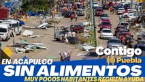 Apenas 5.6% de los habitantes de #Acapulco reciben alimentos. Se cumple una semana del #HuracánOtis