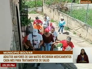 Aragua |Alcaldía del mcpio. Bolívar realiza entrega de medicamento en el sector La Curia