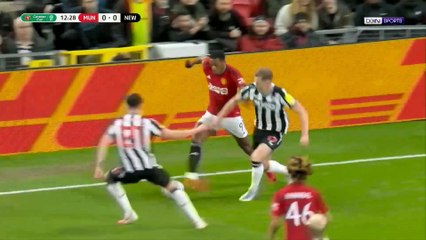 نيوكاسل ينهي مشوار مانشستر يونايتد في كأس الرابطة