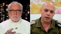 Watch: News anchor challenges IDF official over civilian deaths in Gaza bombing