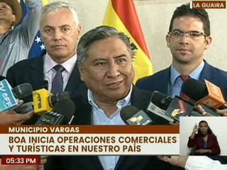 Abren puente aéreo para agenda turística comercial entre Venezuela y Bolivia