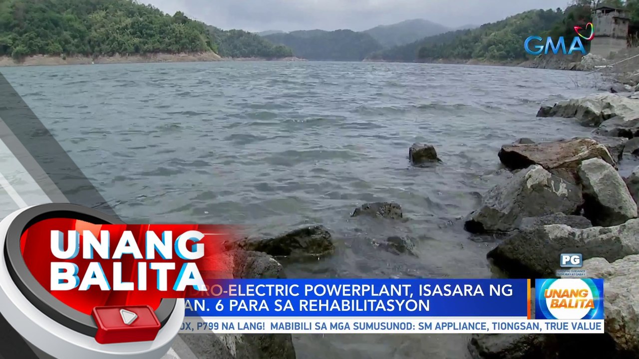 Angat Hydro-electric Powerplant, isasara ng Nov. 6 - Jan. 6 para sa rehabilitasyon | UB