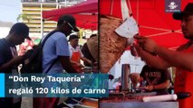 ¡De pastor! Taquería de CDMX regala tacos en Acapulco