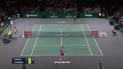 Djokovic avoids being among big name Paris exits with Etcheverry win