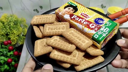 सिर्फ 10 रूपए के पारले जी बिस्किट से बनाए मार्केट जैसी चॉकलेट आइसक्रीम Parle ji chocolate ice cream