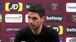 Arteta frustrated by Arsenal's 3-1 defeat and EFL cup exit at West Ham